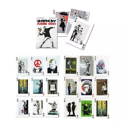 Piatnik Banksy kártya 1*55 lapos, 1 csomag