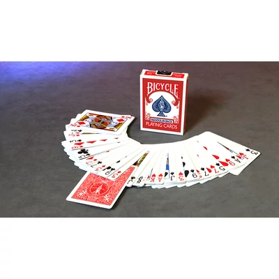 Bicycle Invisible Deck kártya - piros, 1 csomag