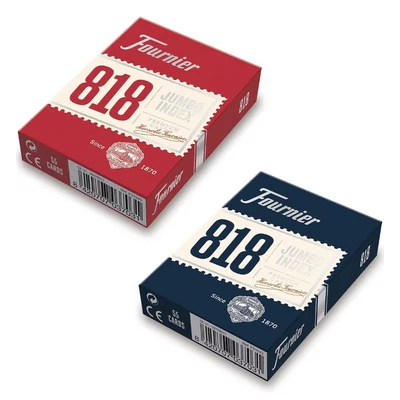 Nº 818 - 2 Jumbo Index, dupla csomag (1 piros+1 kék)