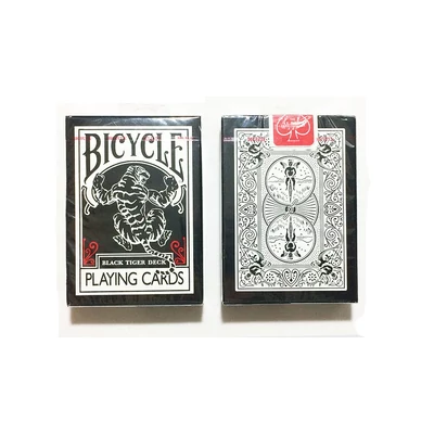 Bicycle Black Tiger Red kártya, 1 csomag