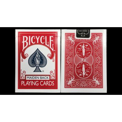 Bicycle Maiden Back kártya - piros