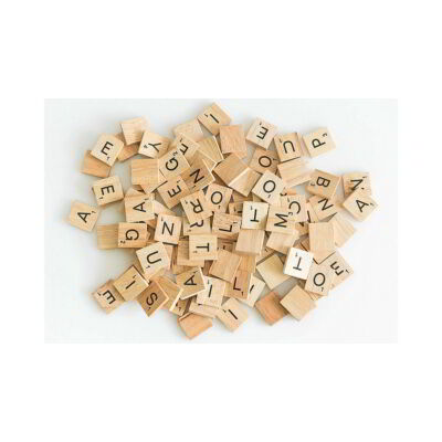 Scrabble angol betűkészlet