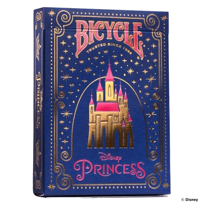 Bicycle Disney Princess kártya, 1 csomag / kék