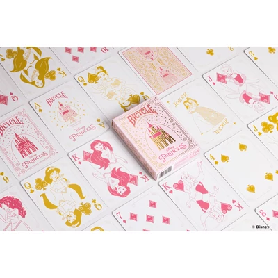 Bicycle Disney Princess kártya, 1 csomag / pink