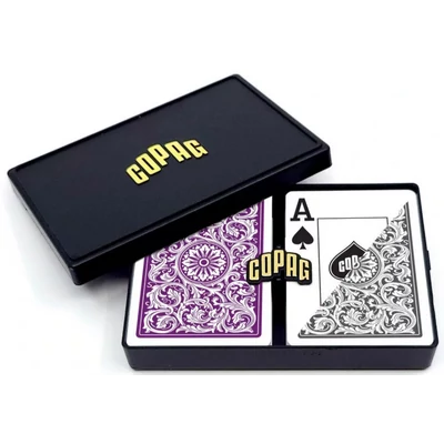 COPAG Elite (Purple/Grey) kártya, Jumbo index, dupla csomag