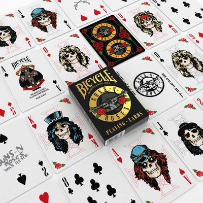Bicycle Guns N' Roses kártya, 1 csomag