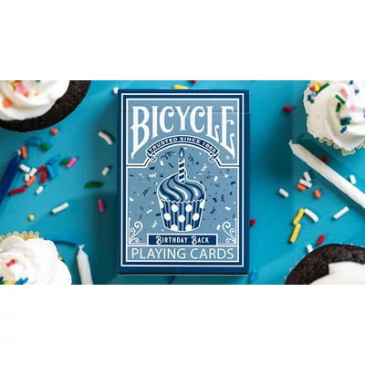 Bicycle Birthday Backs kártya