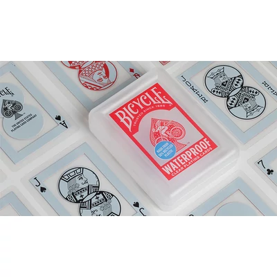 Hoyle Waterproof Clear (vízálló) kártya, 1 csomag - piros