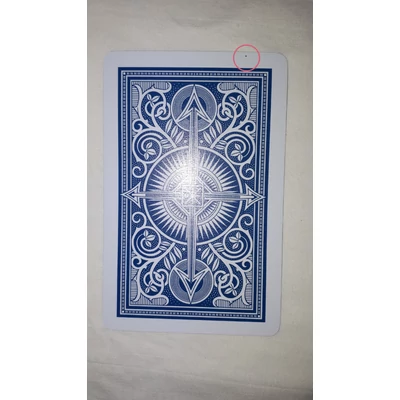 KEM Arrow Narrow Standard (Red and Blue) kártya, dupla csomag - festékhibás