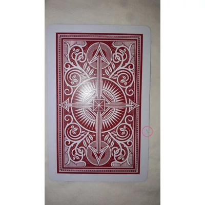 KEM Arrow Narrow Standard (Red and Blue) kártya, dupla csomag - festékhibás