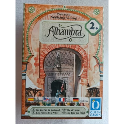 The palace of Alhambra 2 City Gates társasjáték, 1 csomag