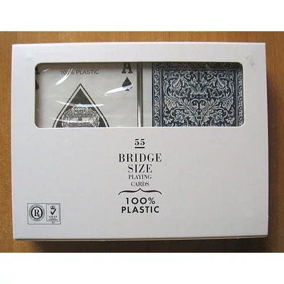 Fournier 2525 - 100% plasztik bridzs kártya, dupla csomag