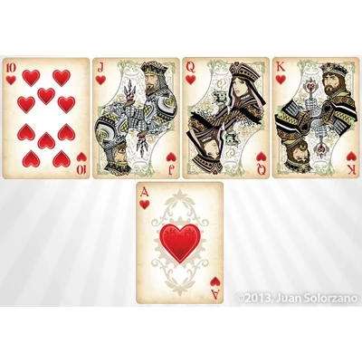 Alice of Wonderland (Alice Csodaországban) kártya - arany kiadás lapok