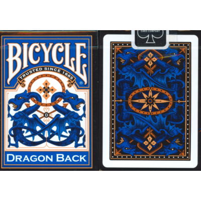 Bicycle Dragon Back kártya (piros v. kék), 1 csomag