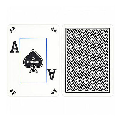 COPAG Texas Hold 'em Silver Poker (Dual index) kártya - fekete