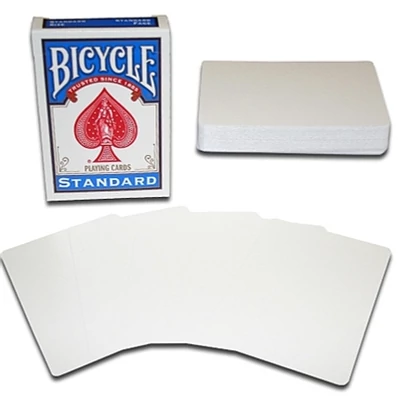 Bicycle "Magic Deck" - üres képoldal/üres hátoldal