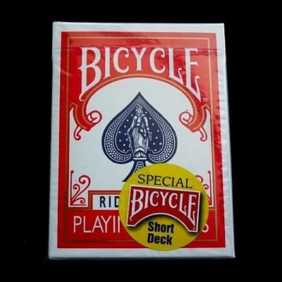 Bicycle Short Deck kártya, piros hátlappal, 1 csomag