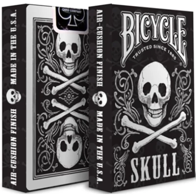 Bicycle Skull kártya