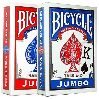 Bicycle 88 Rider Back - póker kártya, Jumbo index, dupla csomag