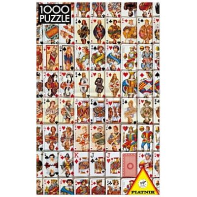 Piatnik puzzle: Kártyák - 1000 db-os
