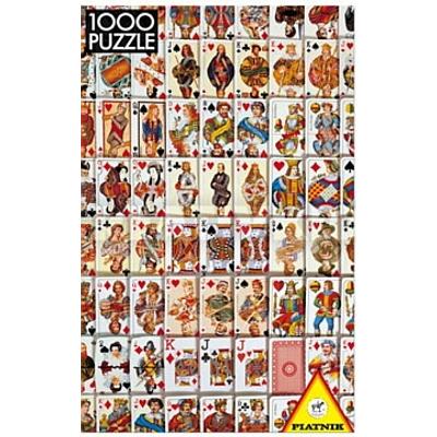 Piatnik puzzle: Kártyák - 1000 db-os